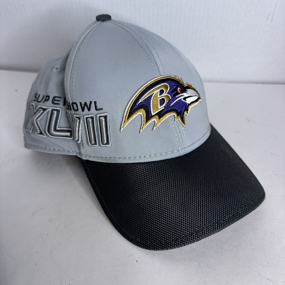 NEW ERA MENS BALTIMORE RAVENS SUPER BOWL XLVII CHAMPIONS‎ COLLECTION HAT M/L